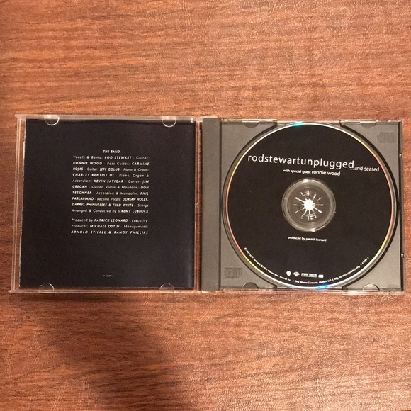 Rod Stewart Unplugged and Seated CD - Picture 3 of 5